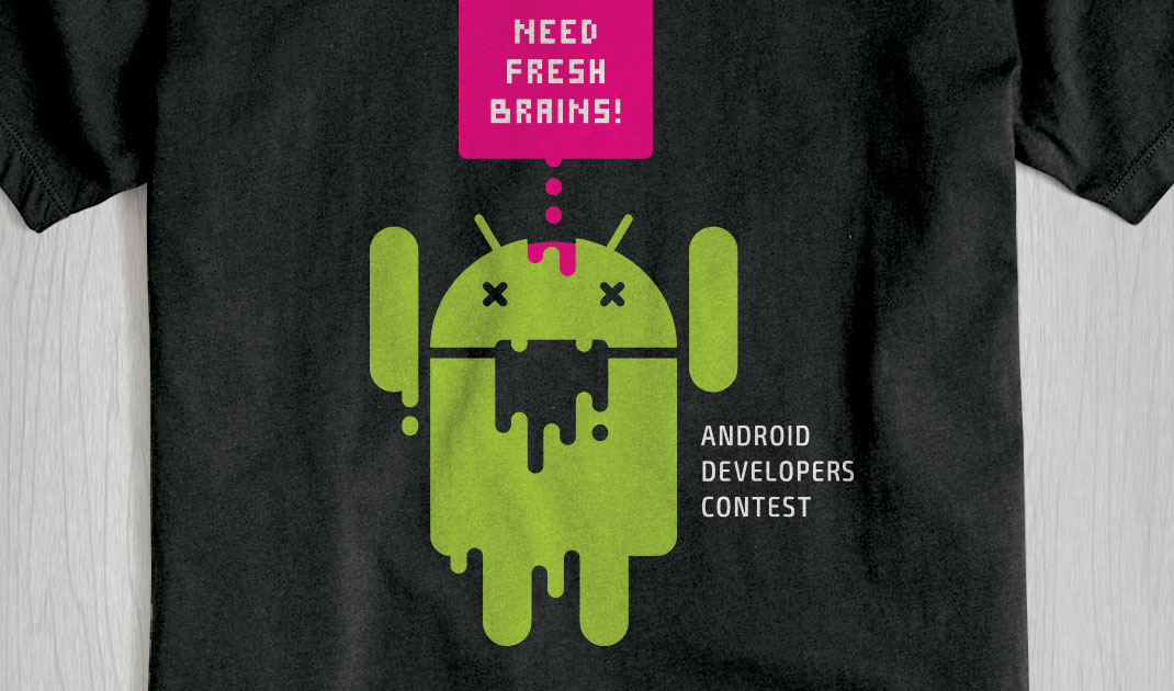Logo design for «Fresh brains» android developers contest