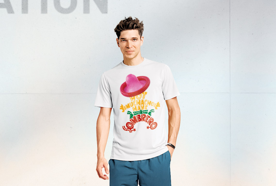logo design for branded t-shirts by Elena Pinchuk ANTIAIDS Foundation